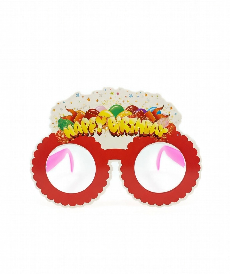 LENTES FELIZ CUMPLE DE CARTON