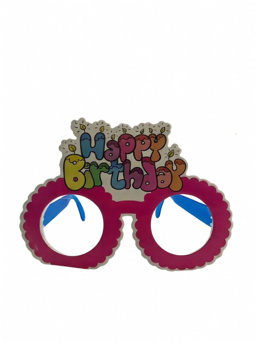 LENTES FELIZ CUMPLE DE CARTON