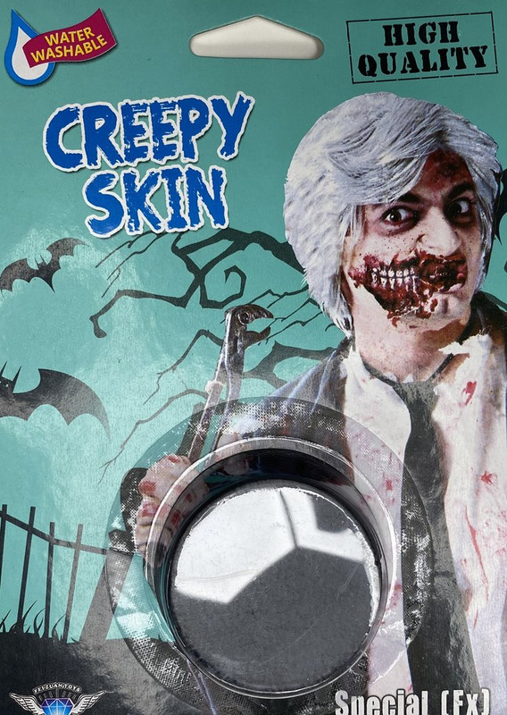 MAQUILLAJE EN CREMA LATEX NEGRO