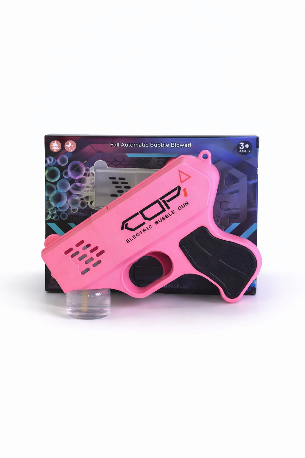 PISTOLA DE BURBUJAS ELECTRICA 14*10CM