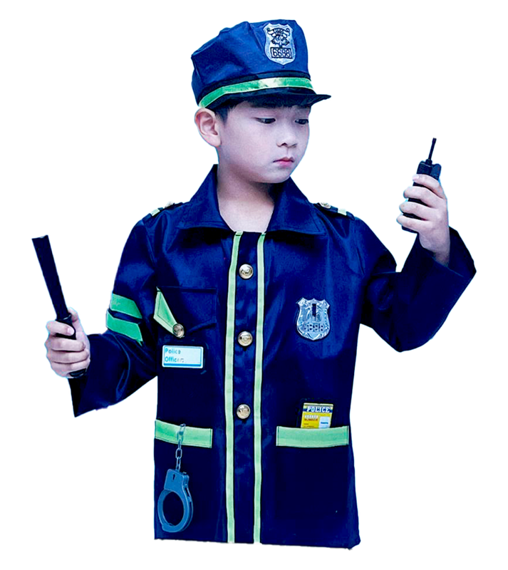 DISFRAZ POLICIA CIVIL NIÑO T U