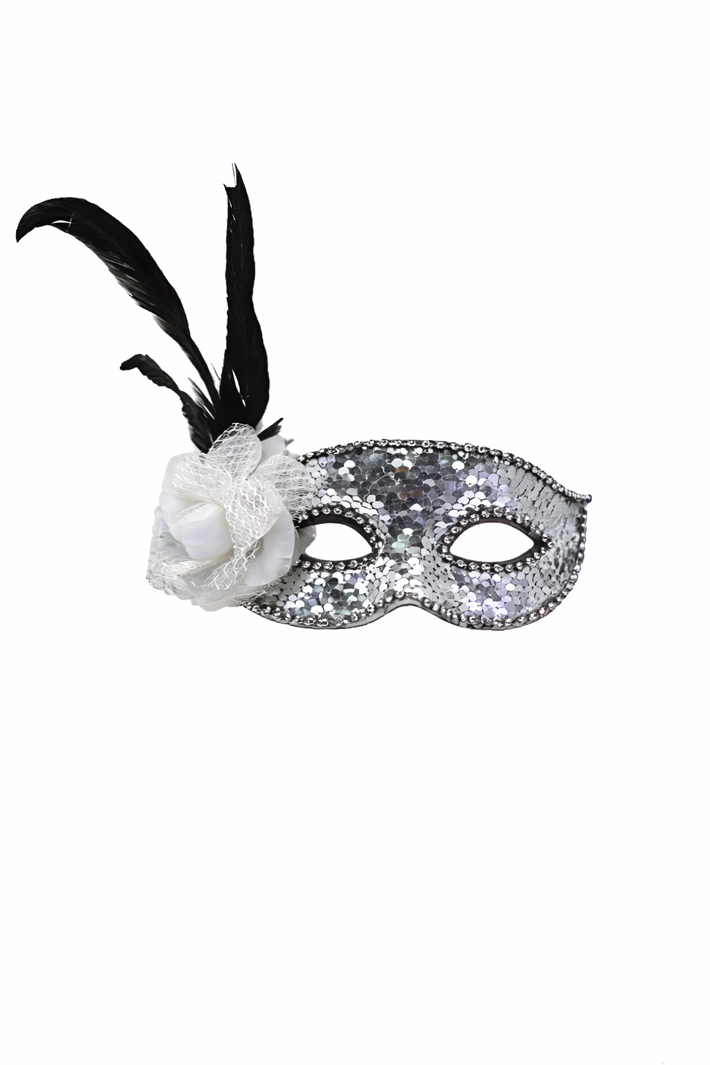 ANTIFAZ CON PLUMAS LATERAL