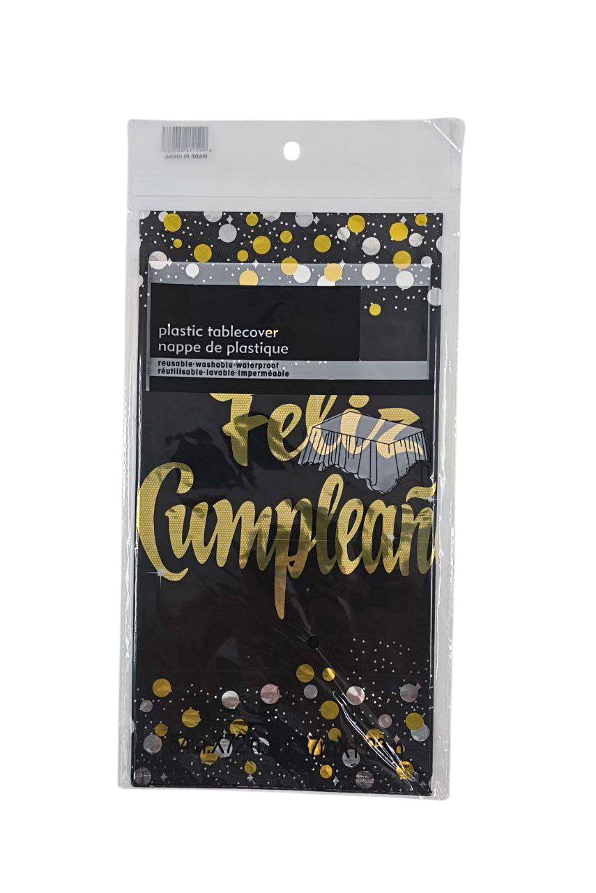 MANTELES ESTAMPADO FELIZ CUMPLEAÑOS