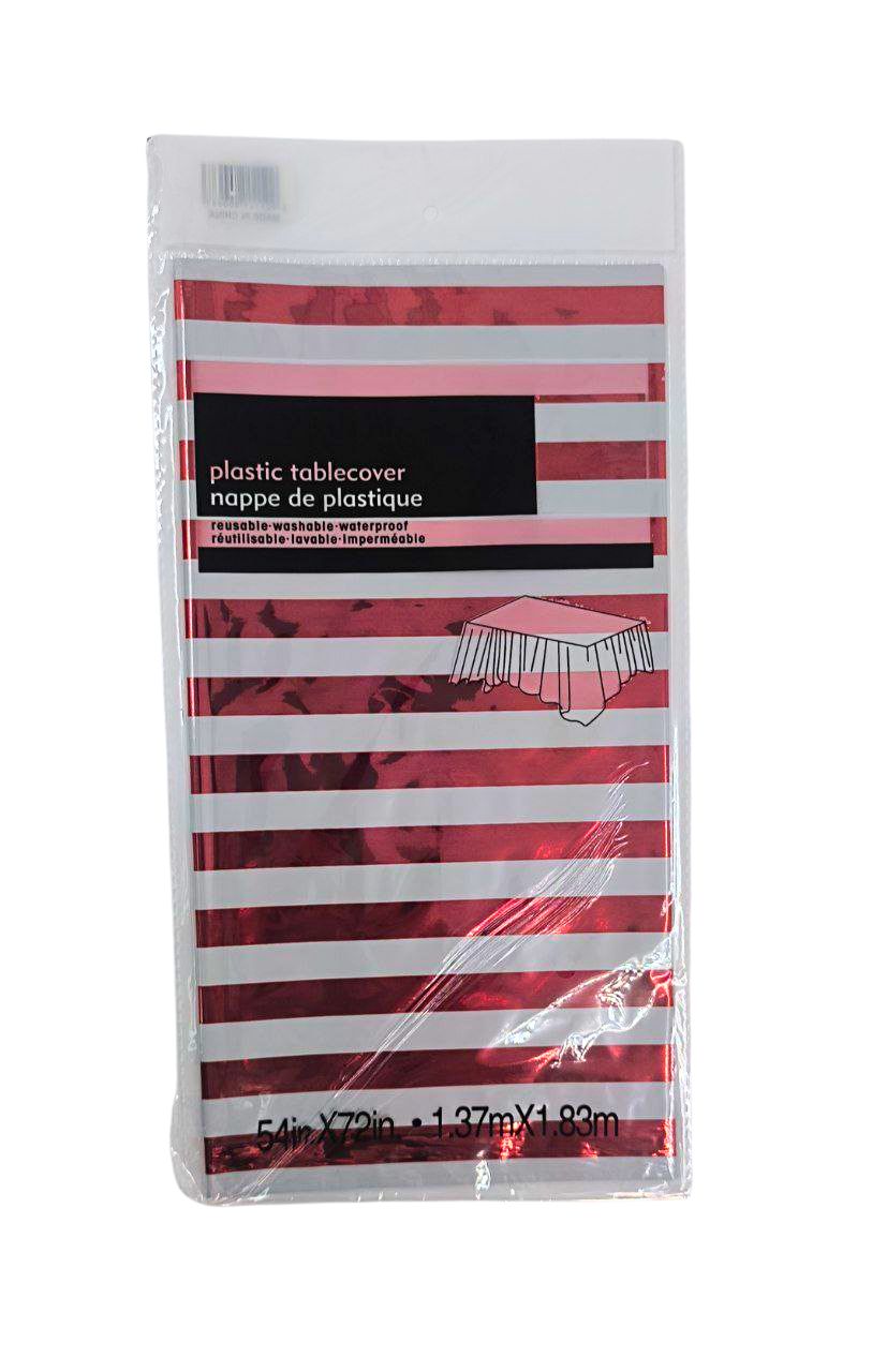 MANTEL ESTAMPADO DE RAYAS