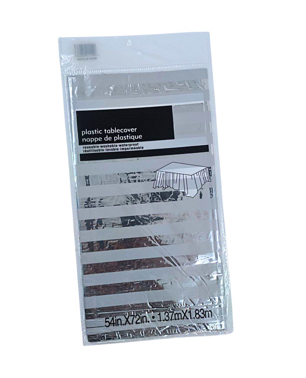 MANTEL ESTAMPADO DE RAYAS