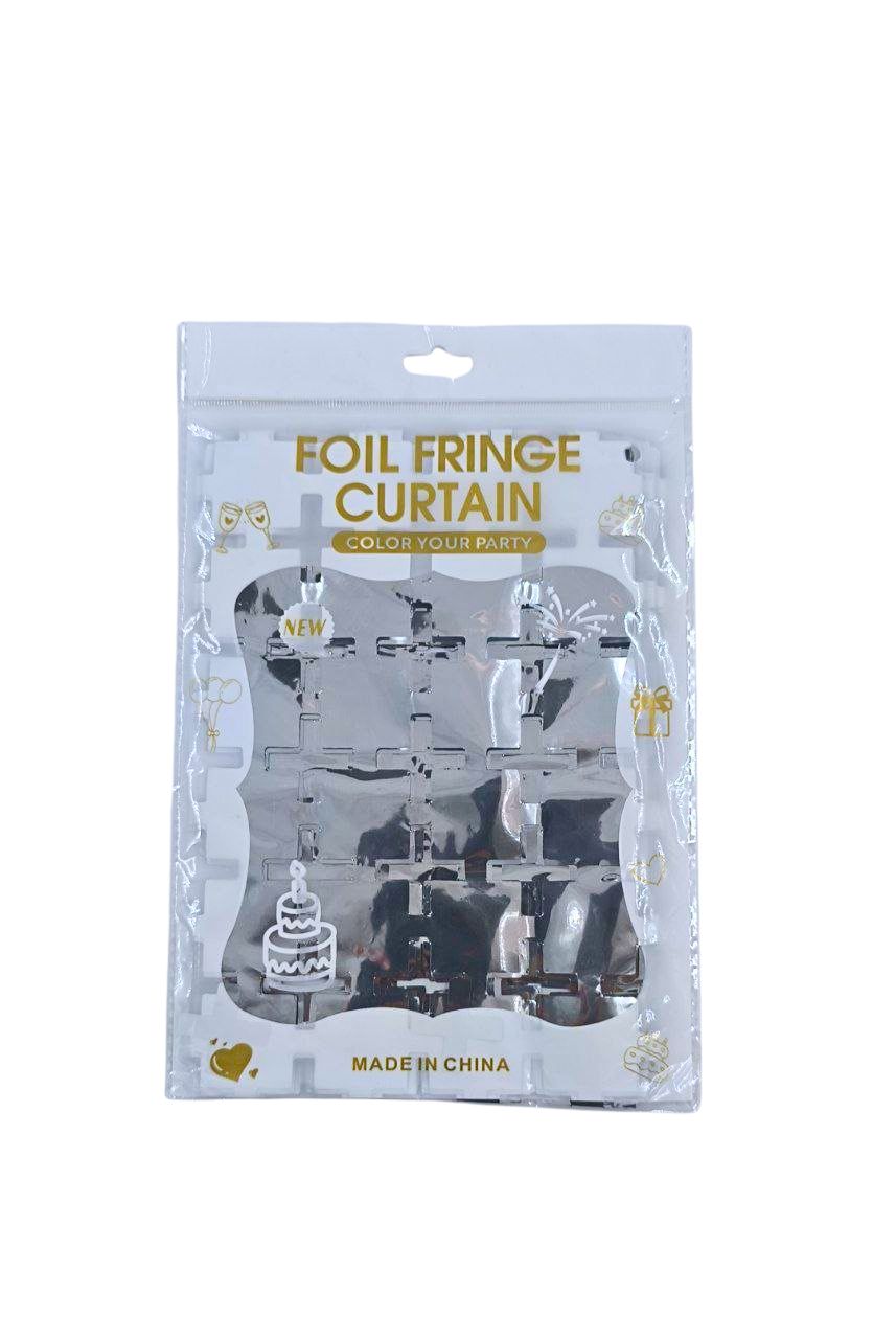 CORTINA GEOMETRICA METALIZADA UNI