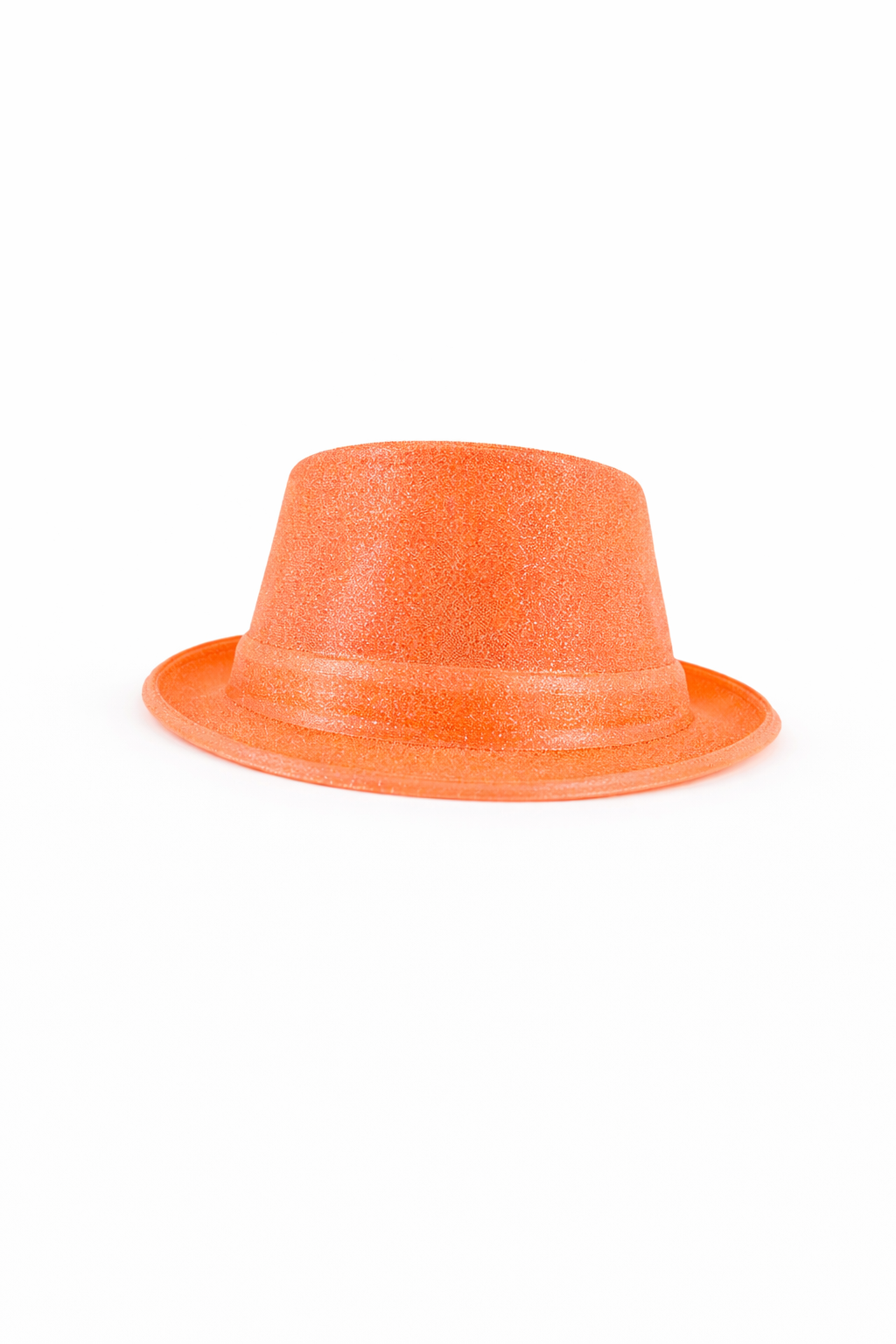 SOMBRERO PLASTICO 23*26*9 CM ESCARCHADO DE COPA