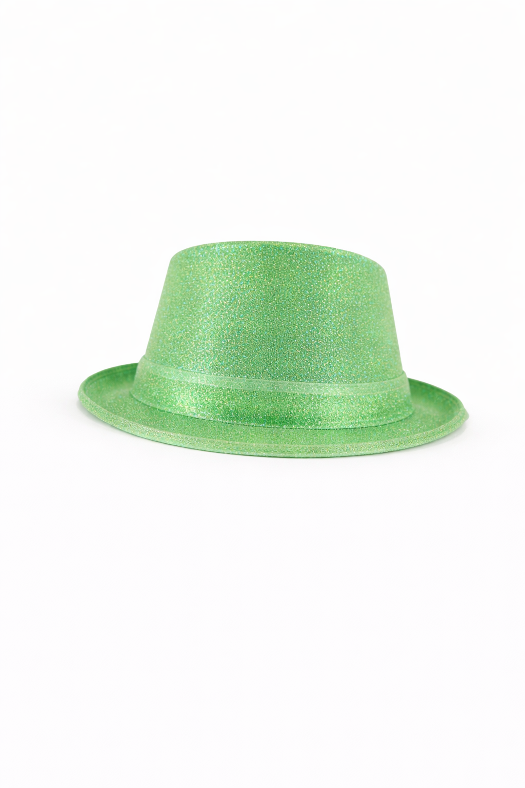 SOMBRERO PLASTICO 23*26*9 CM ESCARCHADO DE COPA