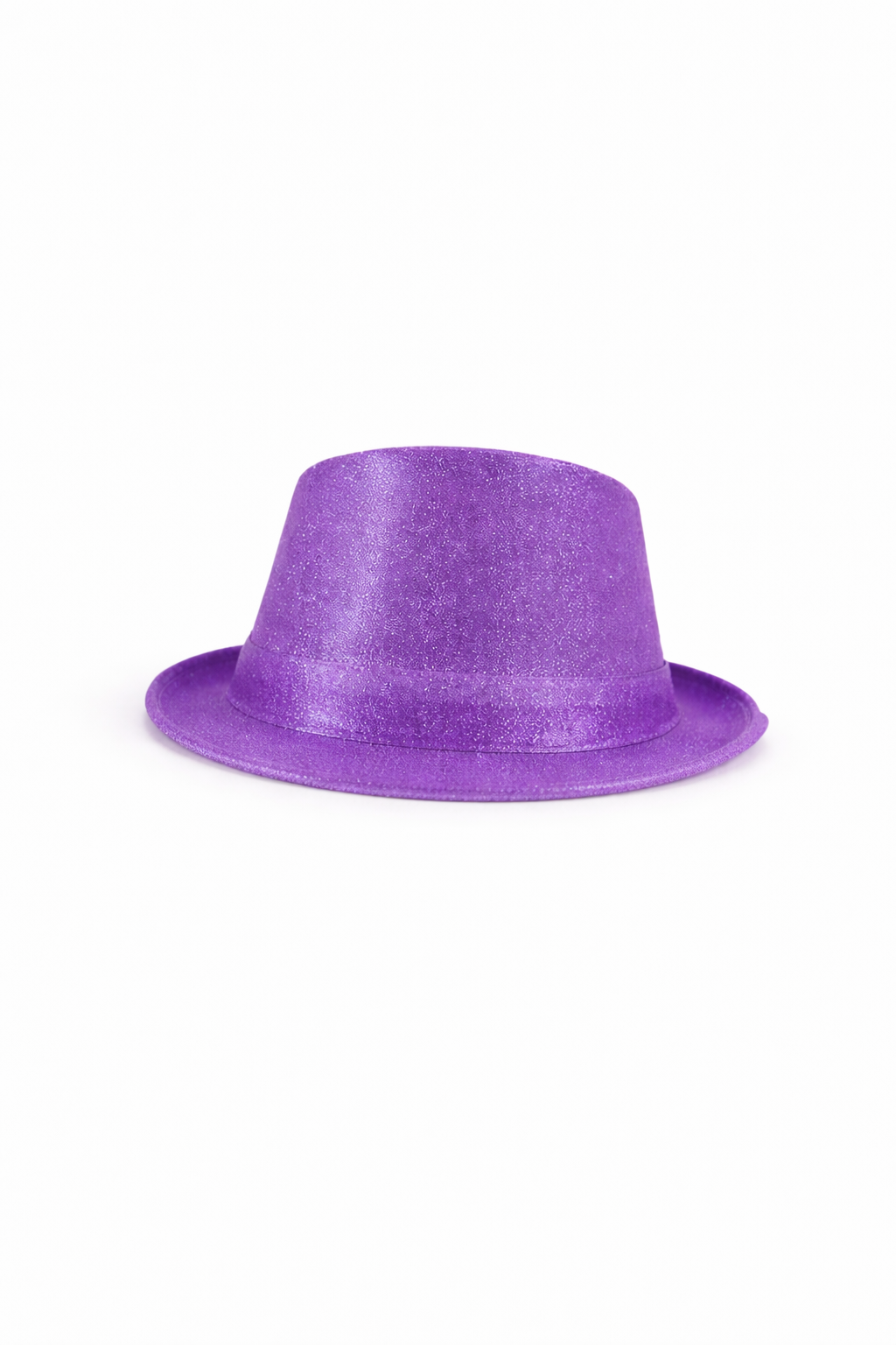 SOMBRERO PLASTICO 23*26*9 CM ESCARCHADO DE COPA