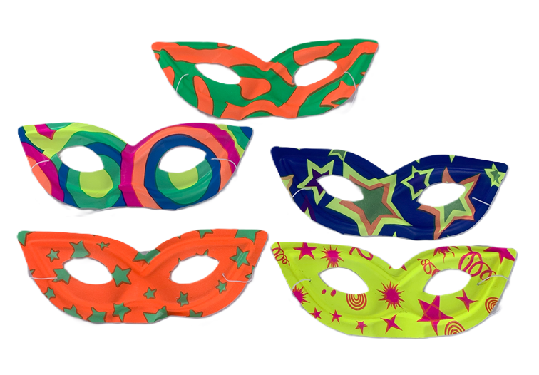 ANTIFAZ OJO DE GATO PLASTICO NEON MODELOS VARIOS