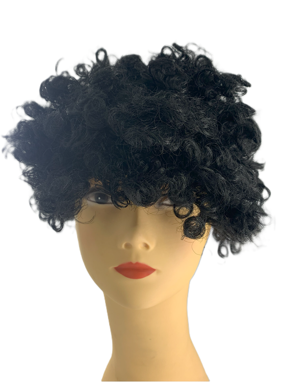 PELUCA AFRO  NEGRA PEQUEÑA