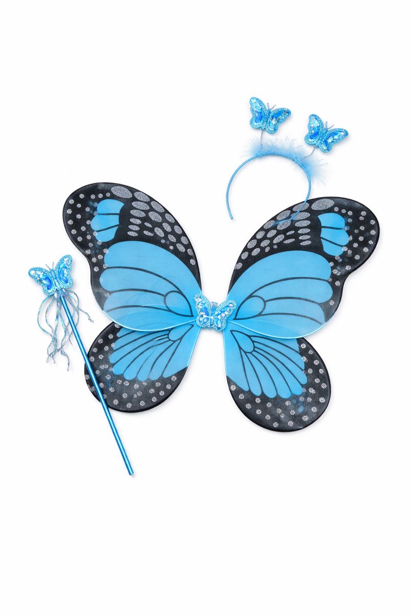 ALAS MARIPOSA CON CETRO Y CINTILLO