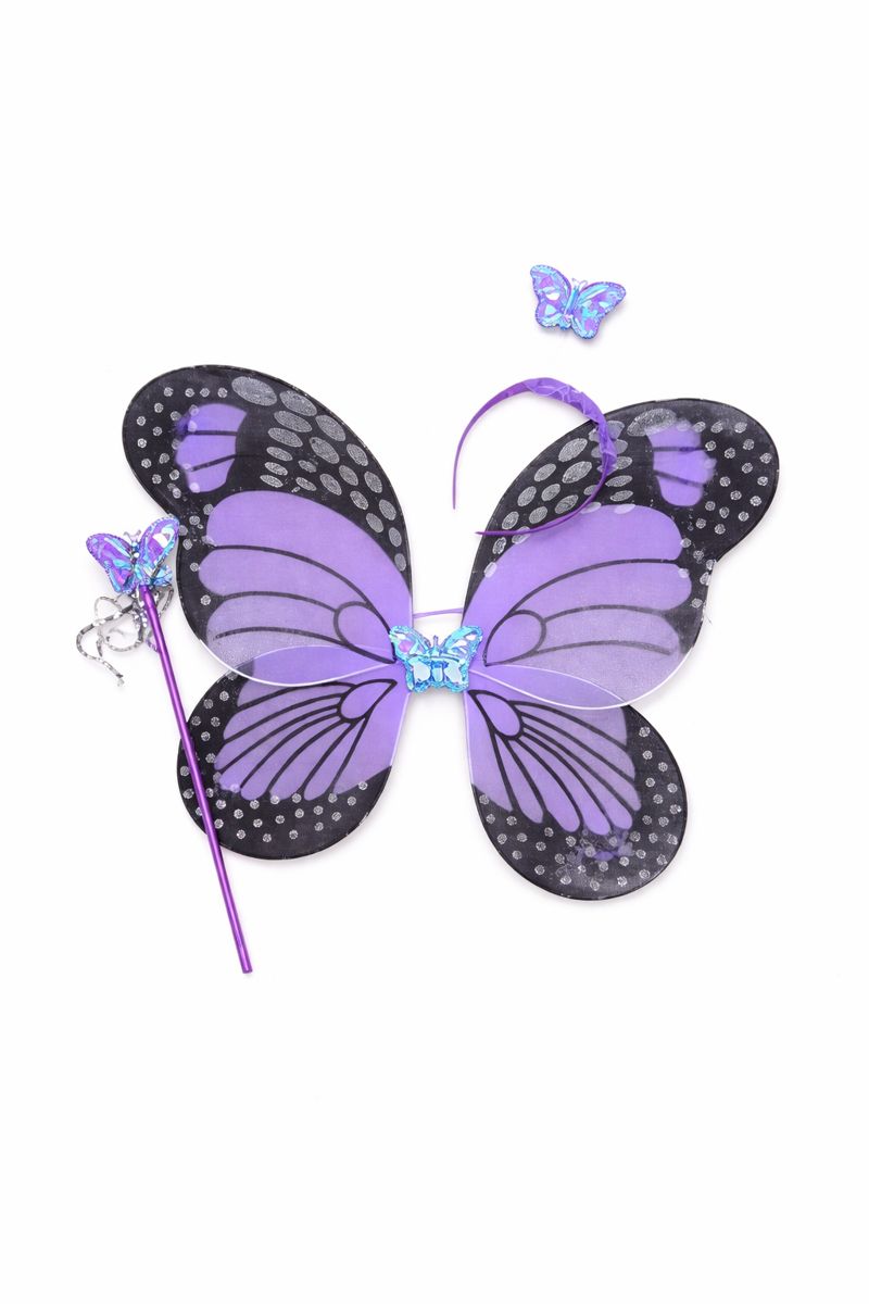 ALAS MARIPOSA CON CETRO Y CINTILLO