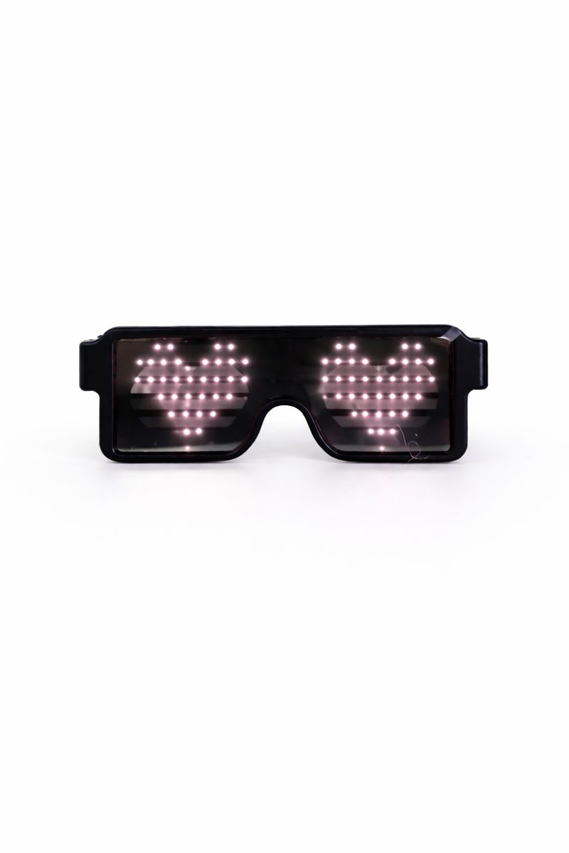 LENTES LED LUZ CORAZON