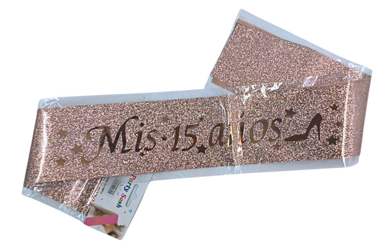 BANDA MIS 15 ANOS ESCARCHADA