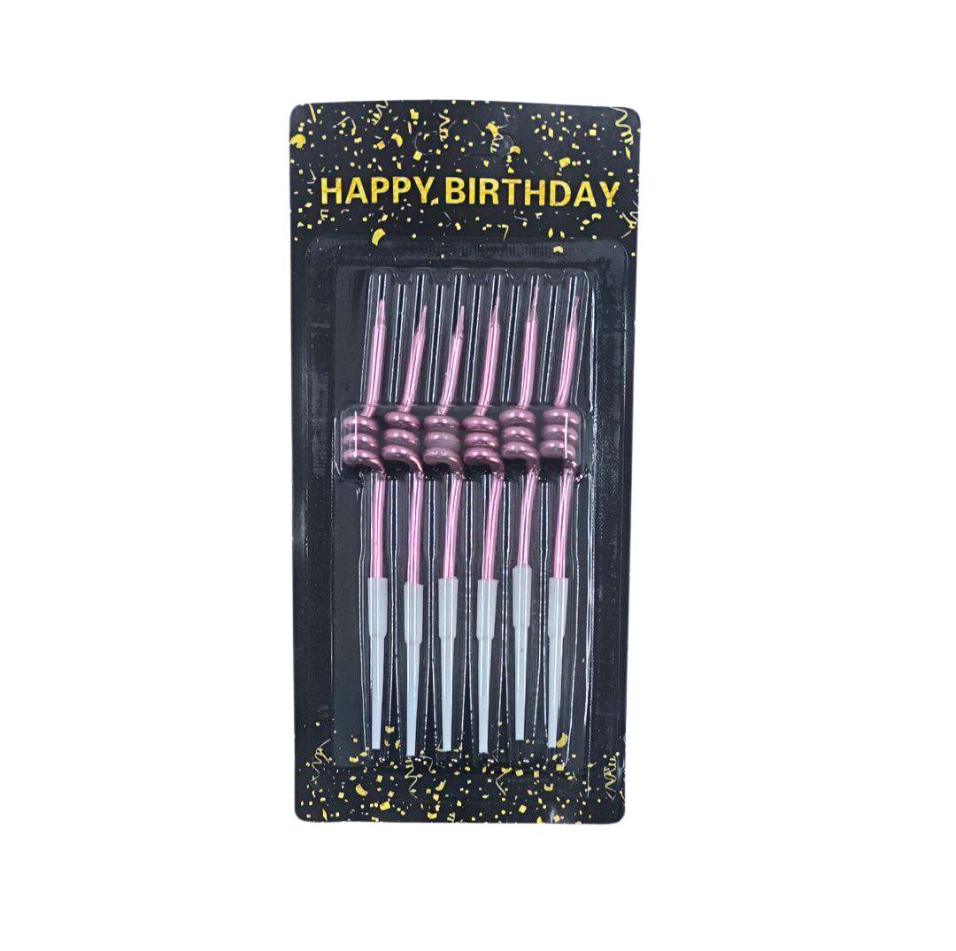 VELAS CUMPLEAÑOS S 6PZ