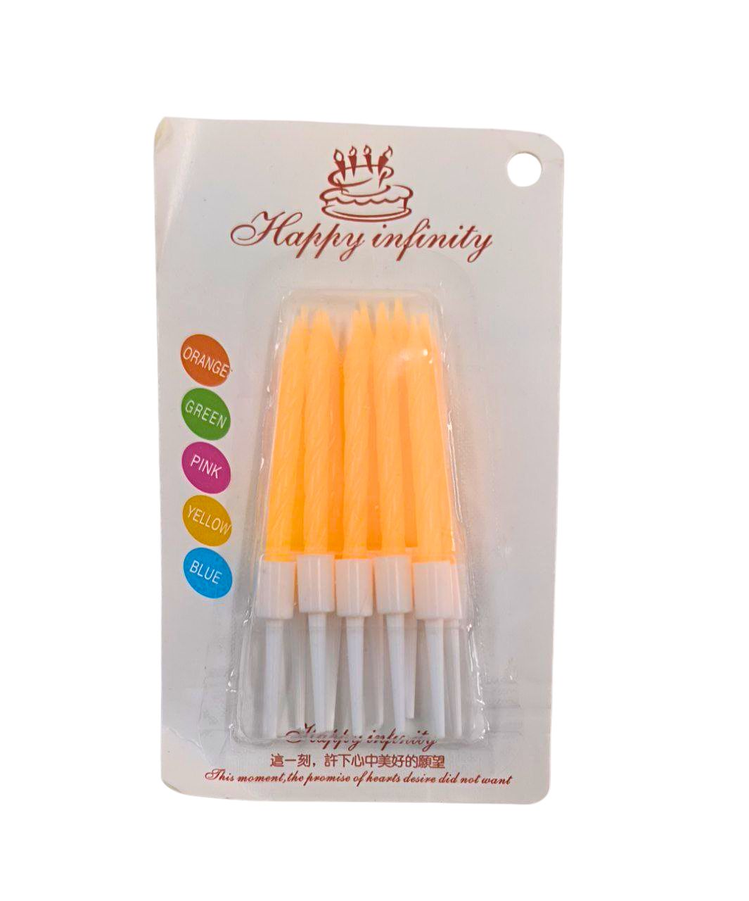 VELAS CUMPLEAÑOS PEQUEÑAS