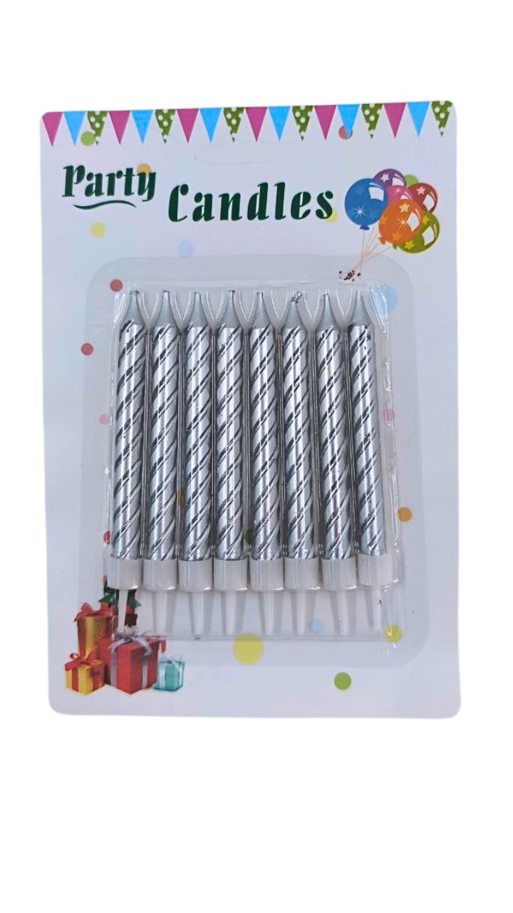 VELAS DE HAPPY BRITHDAY CLASICAS 8PZ