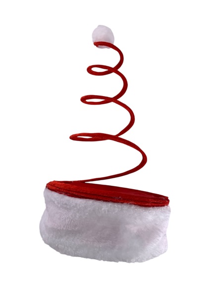 GORRO DE NAVIDAD ESPIRAL