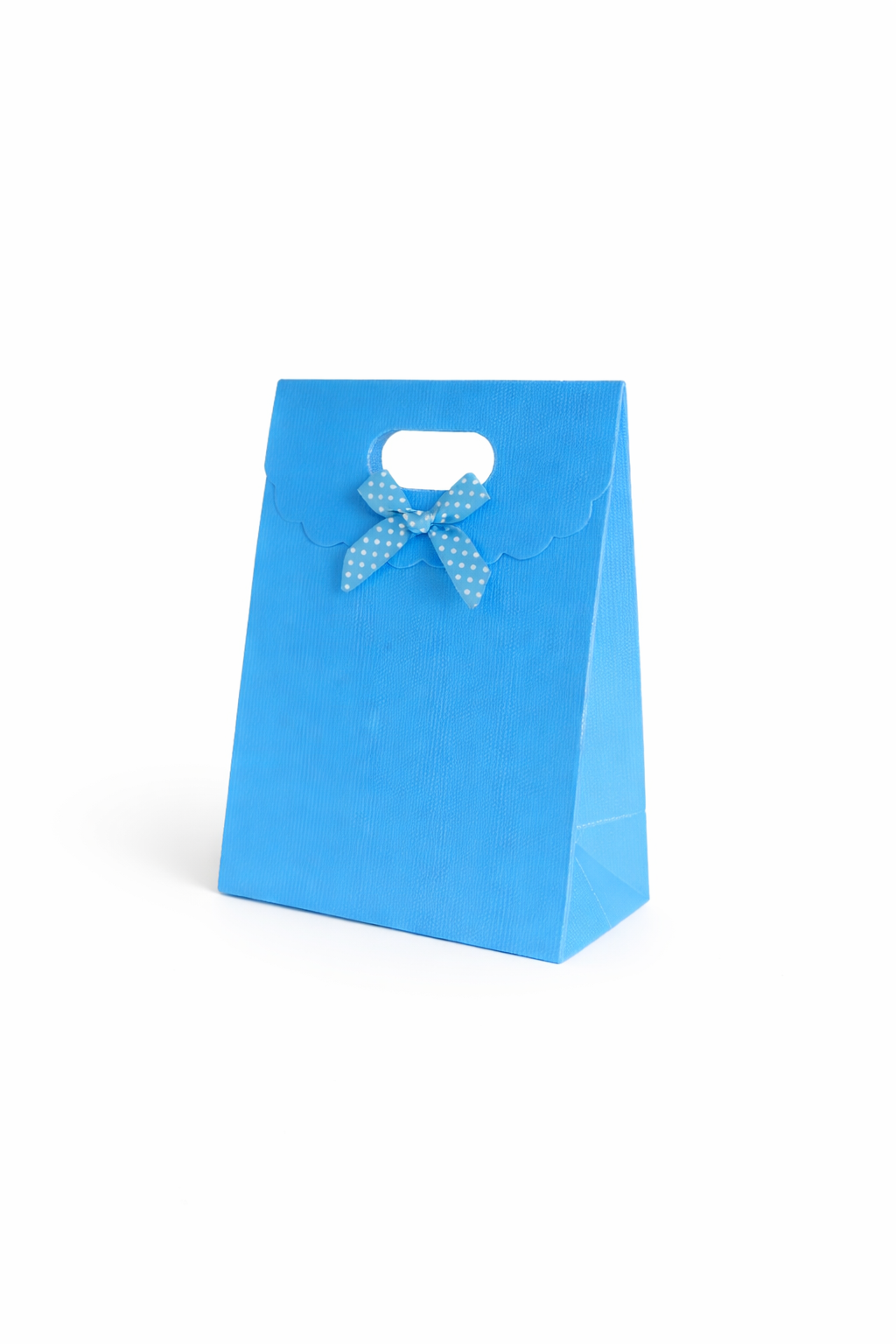 BOLSA DE REGALO UNICOLOR CON LAZO 16.5*12*6