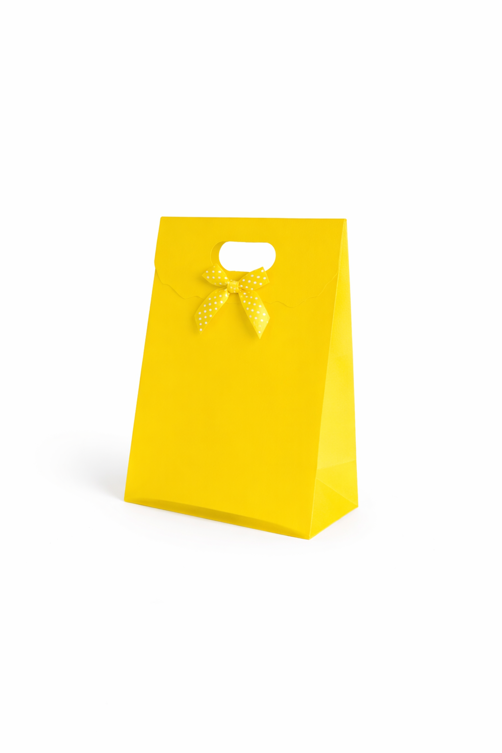 BOLSA DE REGALO UNICOLOR CON LAZO 16.5*12*6