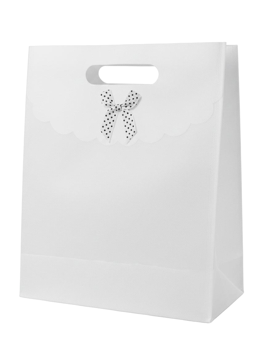 BOLSA DE REGALO UNICOLOR CON LAZO 31*24*12