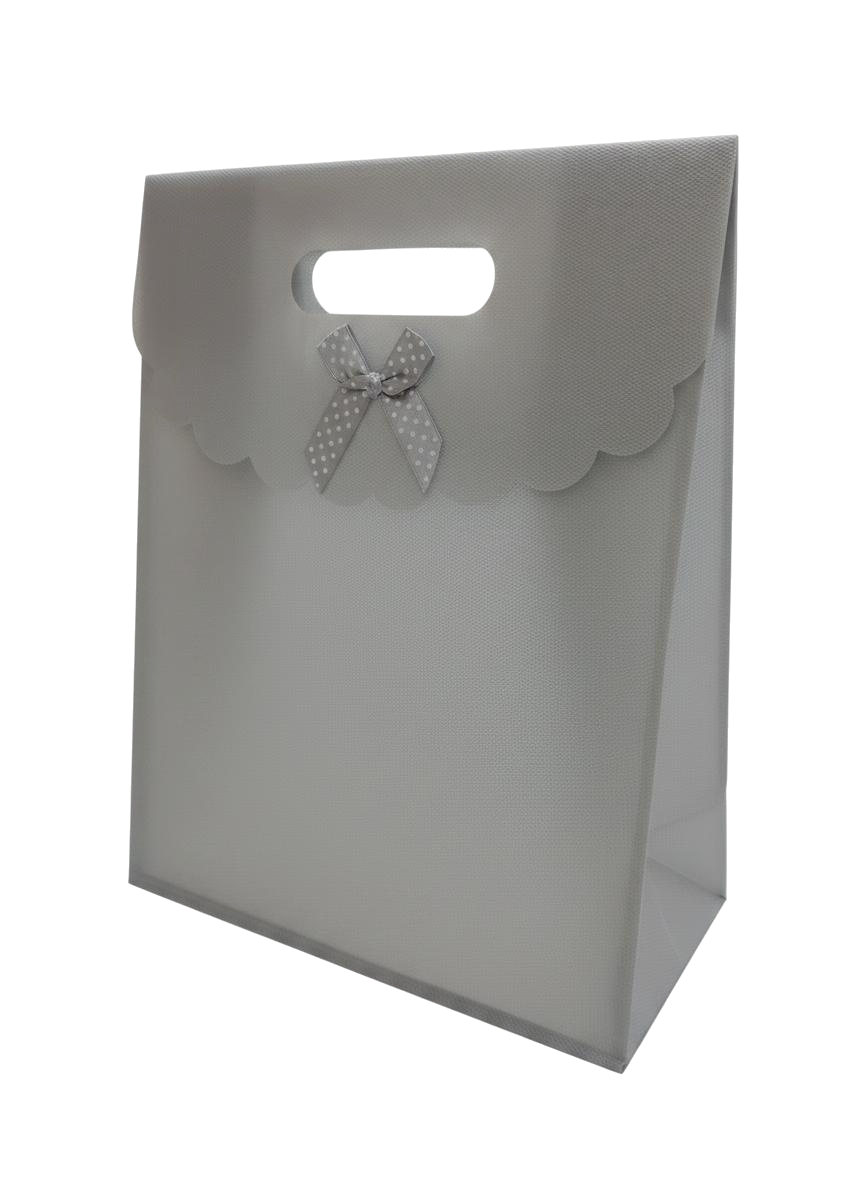 BOLSA DE REGALO UNICOLOR CON LAZO 31*24*12