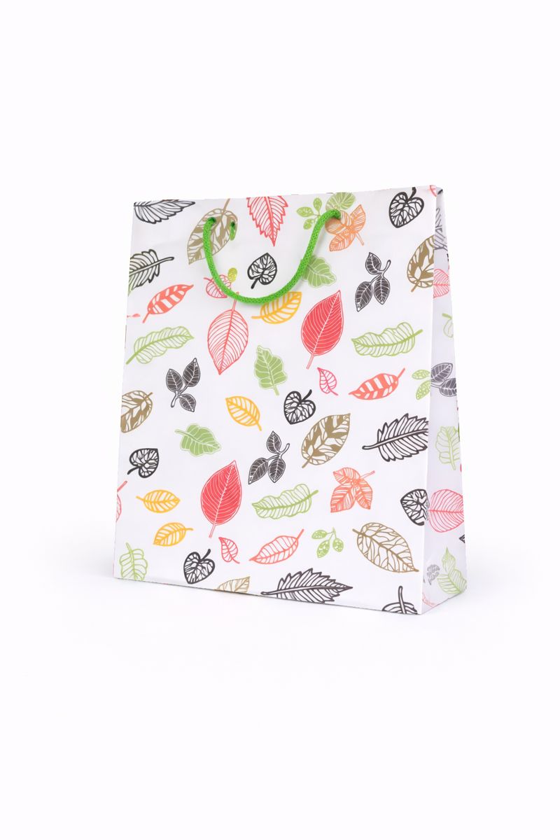 BOLSA DE REGALO FLORES 26*8*34