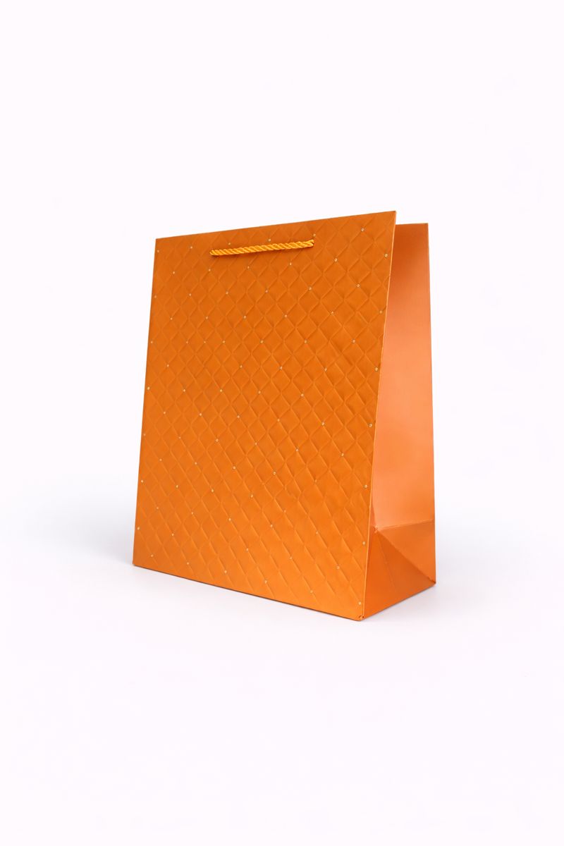 BOLSA DE REGALO TEXTURIZADO CON PUNTOS 26*32*12