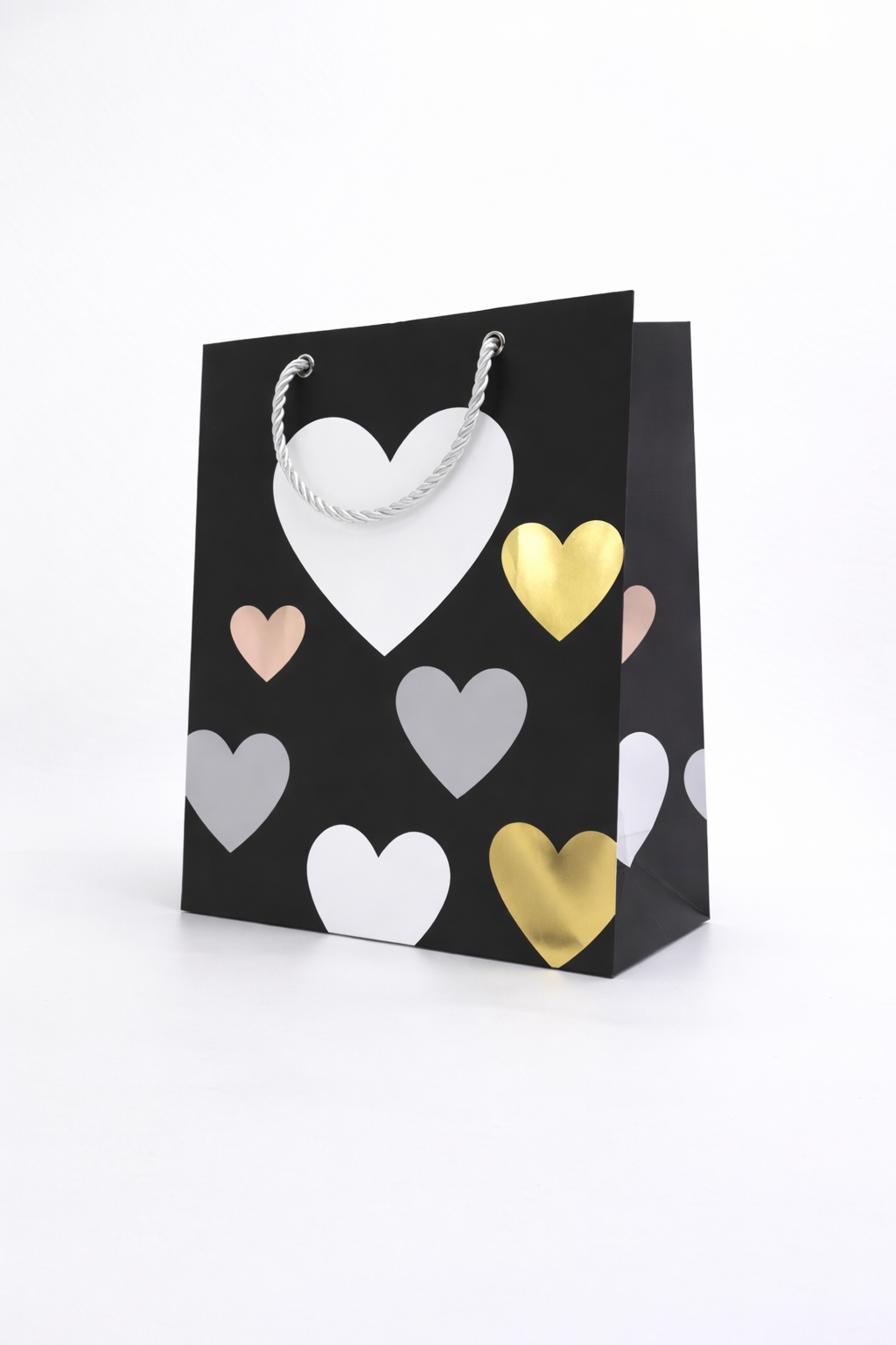 BOLSA DE REGALO CORAZONES 26*32*12