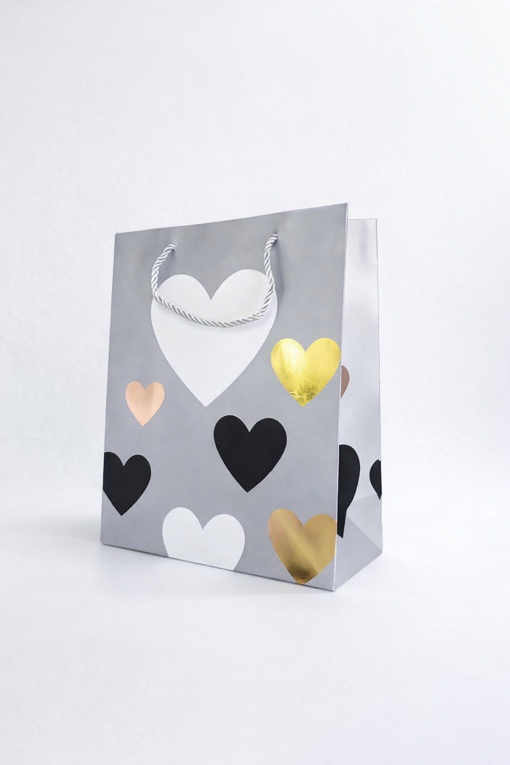 BOLSA DE REGALO CORAZONES 26*32*12