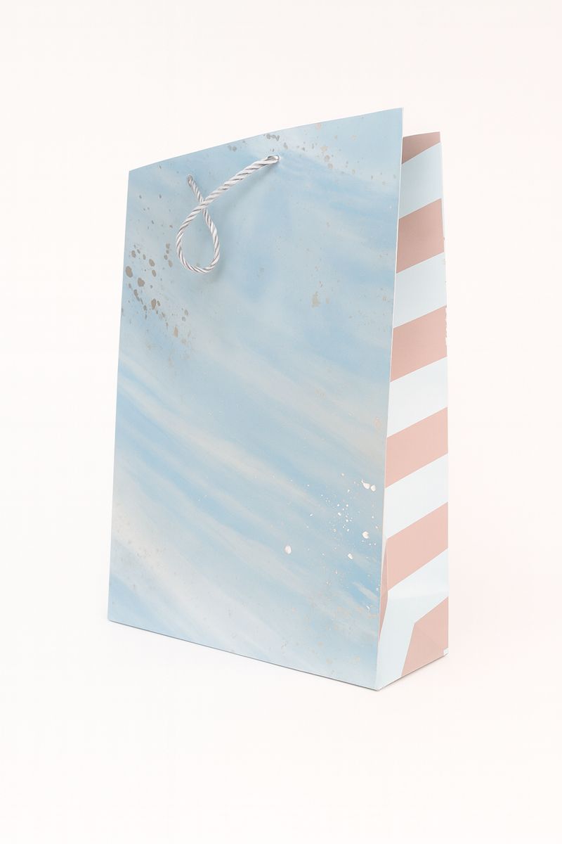 BOLSA DE REGALO MARMOLEADO 30*42*12