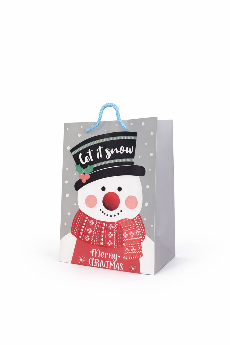 BOLSA DE REGALO NAVIDEÑA SANTA