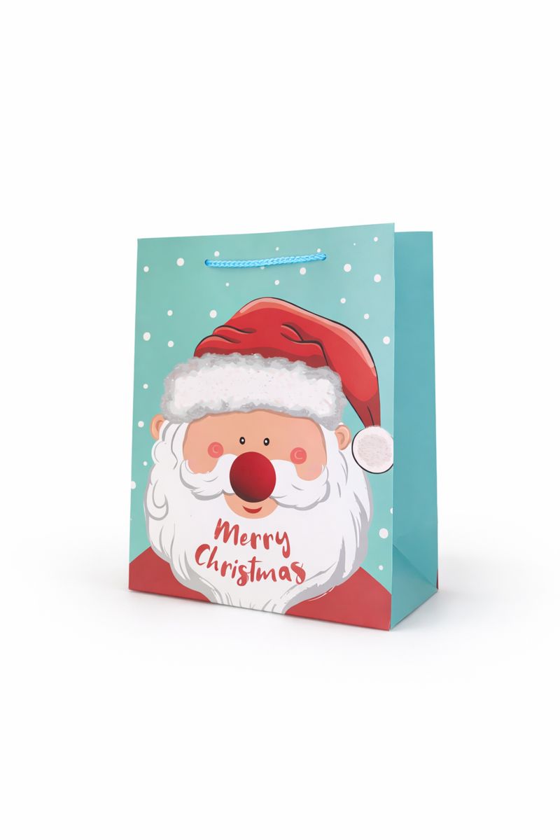 BOLSA DE REGALO NAVIDEÑA SANTA