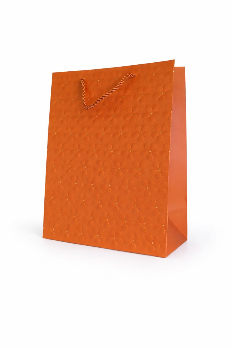 BOLSA DE REGALO TEXTURIZADO FLOR MARGARITA 26*32*14