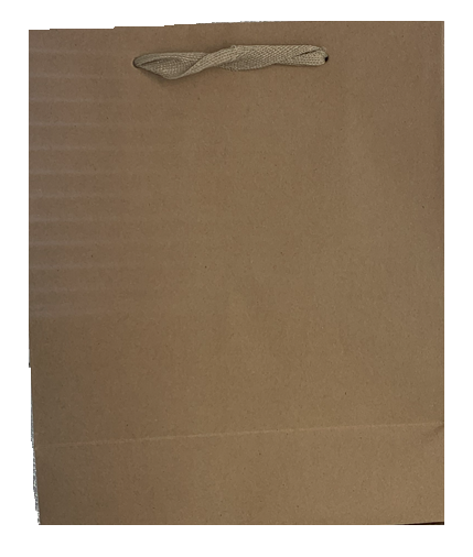 BOLSA  DE REGALO MARRON KRAFT 19.5*24*9.5