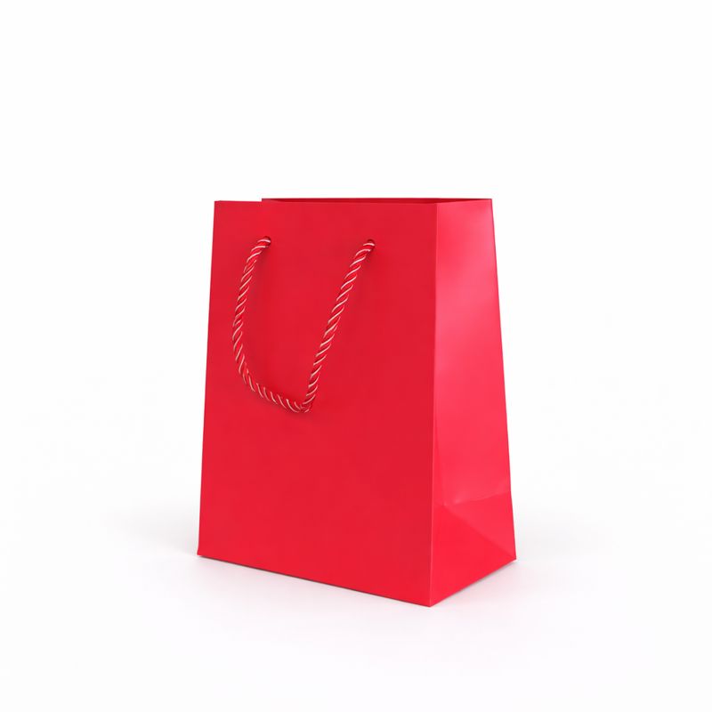 BOLSA DE REGALO UNICOLOR VERTICAL 12*16*6.5