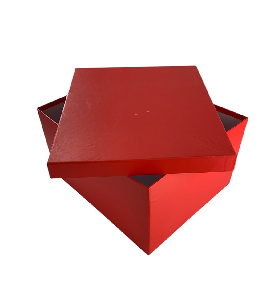 CAJA DE REGALO UNICOLO ROJA 22*17*12.5 CM