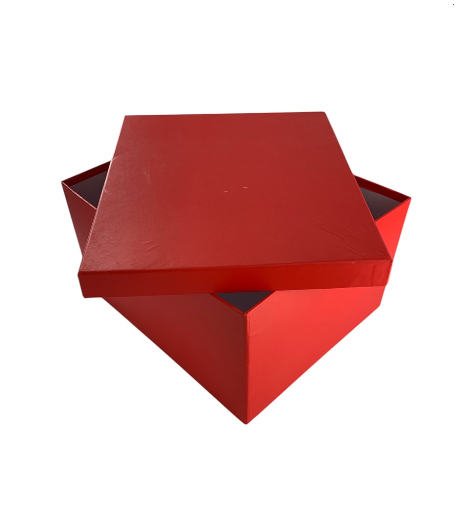 CAJA DE REGALO UNICOLO ROJA 20*15*11.5 CM