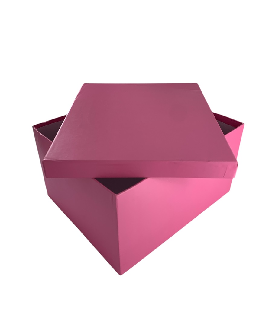 CAJA DE REGALO UNICOLO ROSA 30*25*16.5 CM
