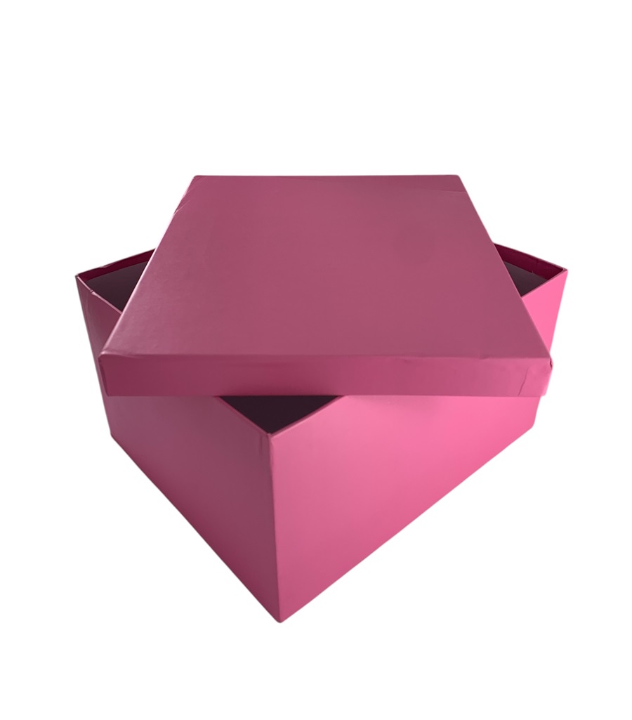 CAJA DE REGALO UNICOLO ROSA 26*21*14.5 CM