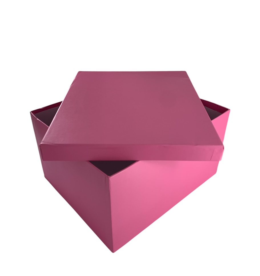 CAJA DE REGALO UNICOLO ROSA 20*15*11.5 CM