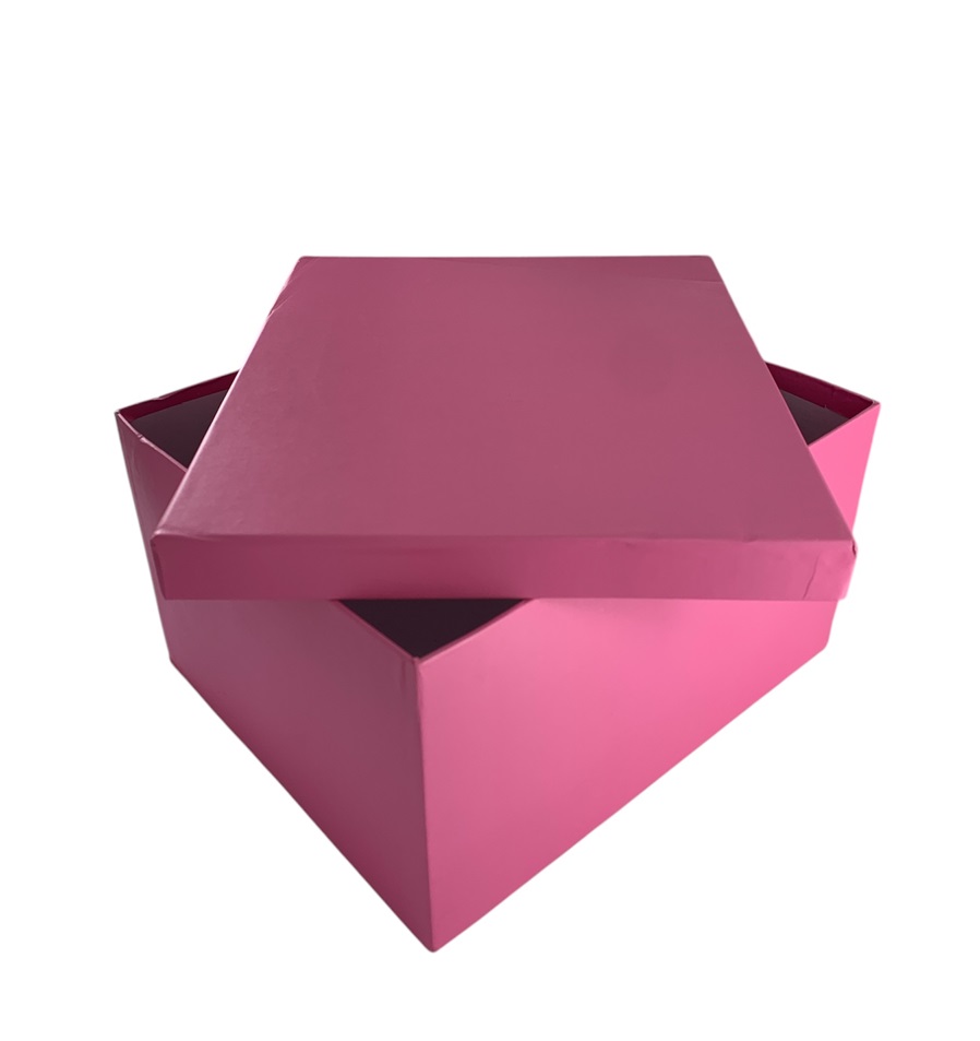 CAJA DE REGALO UNICOLO ROSA 18*13*10.5 CM