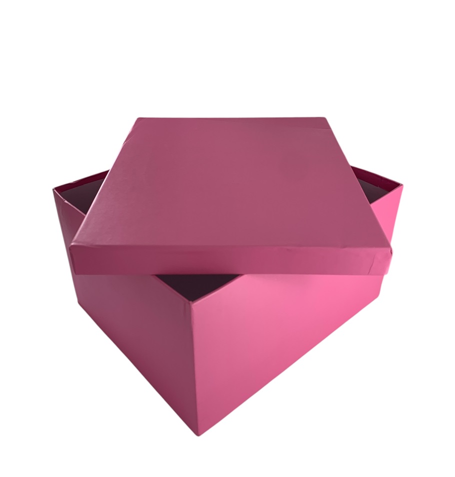 CAJA DE REGALO UNICOLO ROSA 16*11*9.5 CM