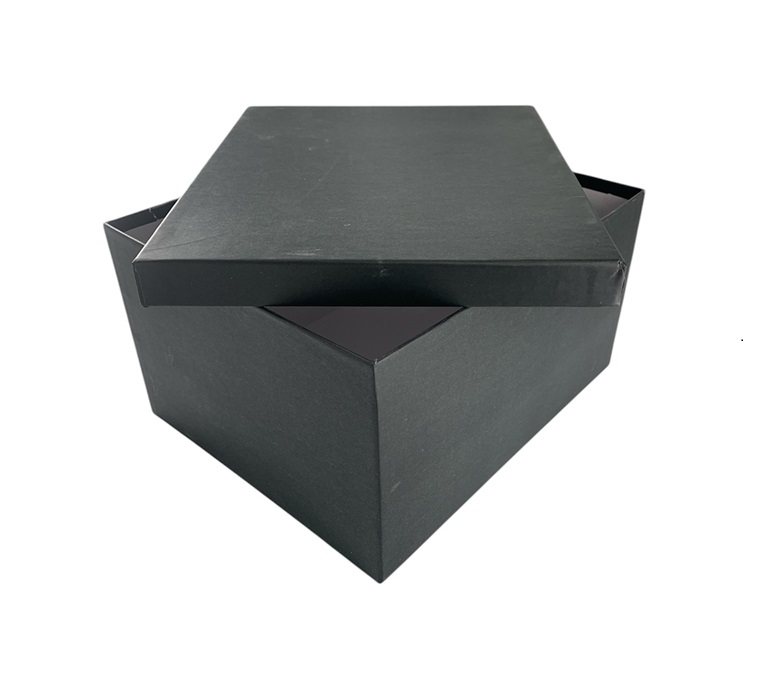 CAJA DE REGALO UNICOLO NEGRO 30*25*16.5 CM