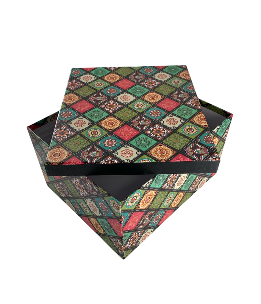 CAJA DE REGALO MANDALA 28*23*15.5 CM