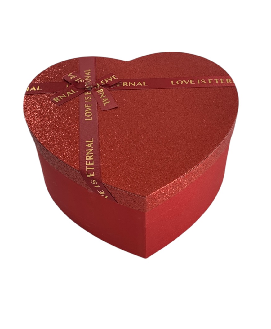 CAJA DE REGALO FORMA DE CORAZON 24*19*13.5 CM