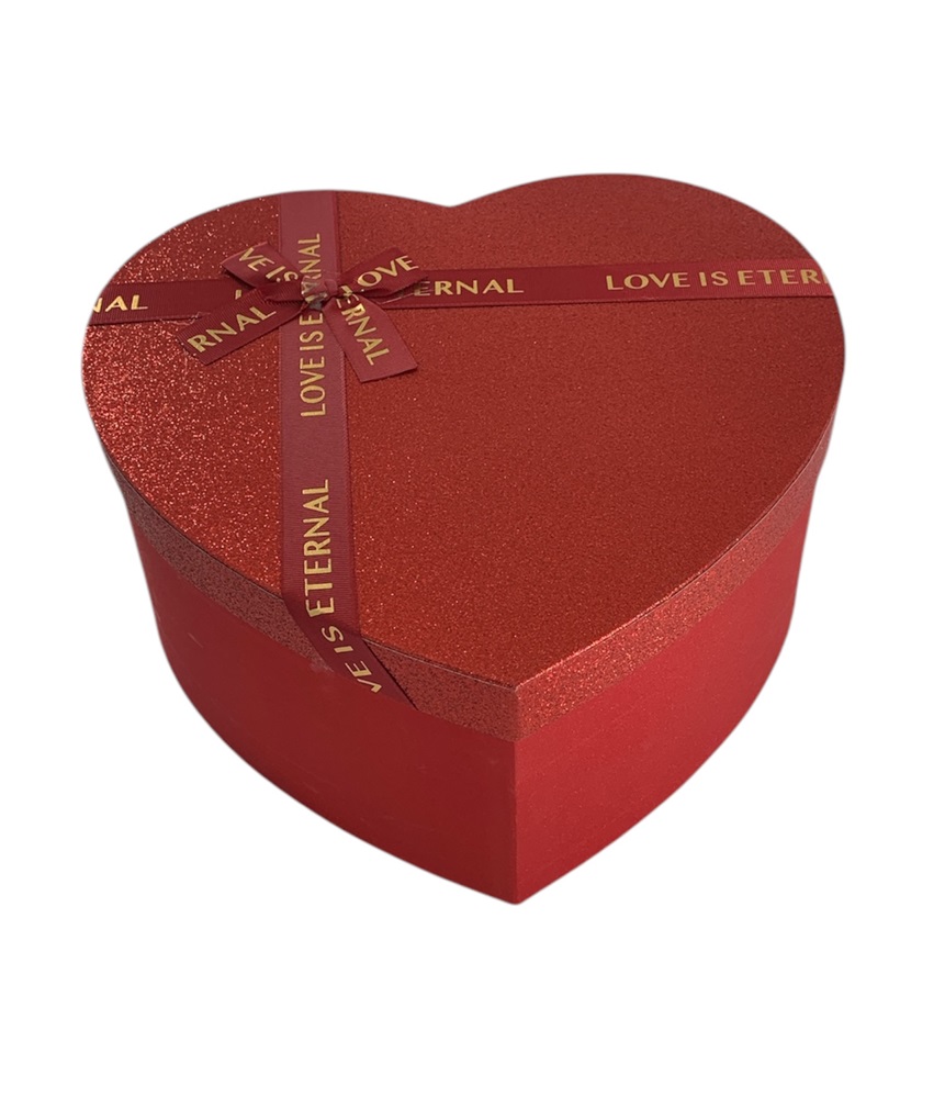 CAJA DE REGALO FORMA DE CORAZON 20*15*11.5 CM
