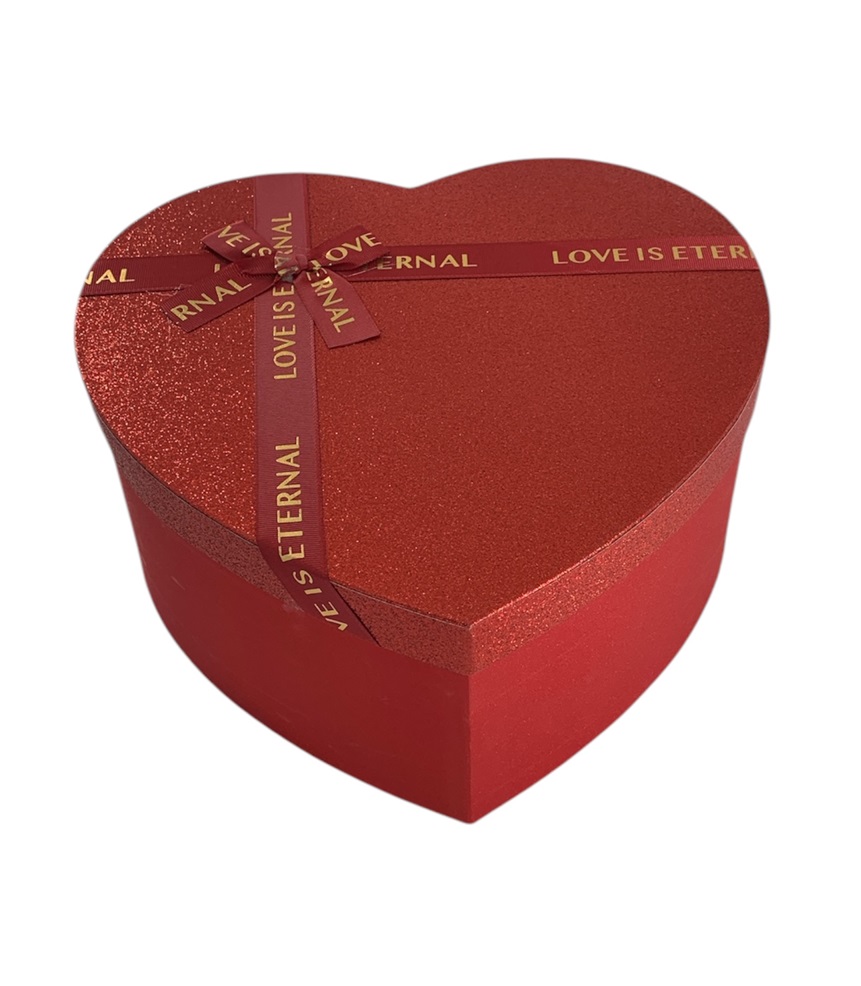 CAJA DE REGALO FORMA DE CORAZON 18*13*10.5 CM