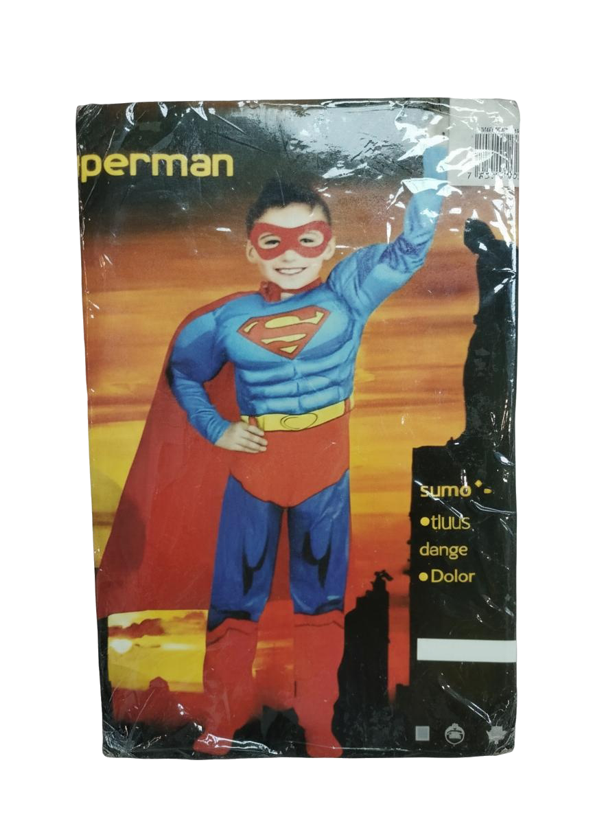 DISFRAZ SUPER MAN PREMIUM